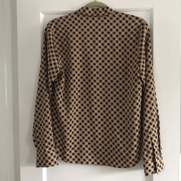 Ann Taylor Polka Dot Blouse - Picture 2 of 6